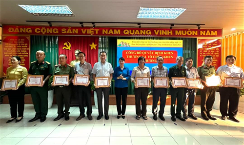Quận Tân Phú hoàn thành tốt chỉ tiêu giao quân năm 2024