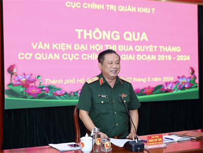 Cục Chính trị thông qua văn kiện Đại hội Thi đua Quyết thắng giai đoạn 2019-2024