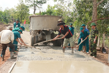 Bộ Chỉ huy quân sự tỉnh Đồng Nai: Ra quân làm công tác dân vận
