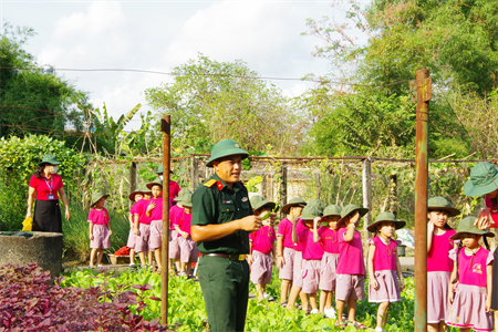 Hơn 360 học sinh mầm non tỉnh Bình Dương trải nghiệm kỹ năng sống