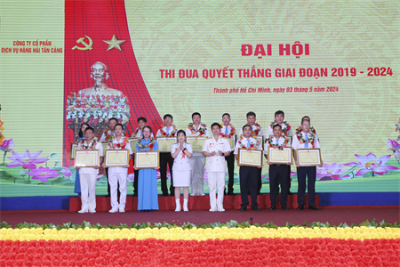 Công ty cổ phần Dịch vụ Hàng hải Tân cảng tổ chức Đại hội Thi đua Quyết thắng giai đoạn 2019-2024