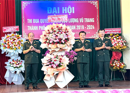 LLVT thành phố Bến Cát, tỉnh Bình Dương Đại hội Thi đua Quyết thắng giai đoạn 2019-2024