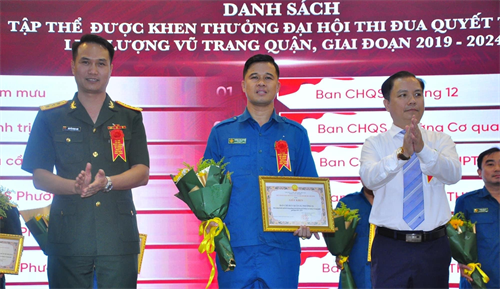 Đại hội Thi đua Quyết thắng LLVT Quận 6 thành công tốt đẹp