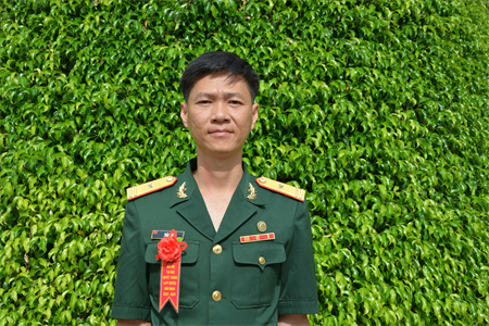 Thiếu tá Trần Đức Ý: Cán bộ có nhiều mô hình sáng kiến hiệu quả