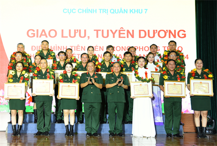 Những điển hình tiên tiến trong Cơ quan Cục Chính trị Quân khu tạo sức lan tỏa sâu rộng