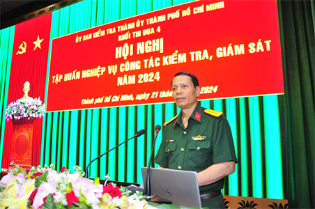 Khối thi đua 4, UBKT Thành ủy TPHCM tập huấn công tác kiểm tra, giám sát