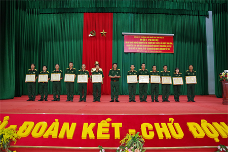 Trường bắn Quốc gia khu vực 3: Tổng kết thực hiện Nghị quyết về phòng chống, khắc phục hậu quả thiên tai, thảm họa, cứu hộ, cứu nạn