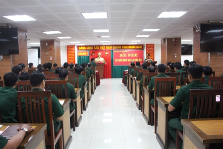 Bộ Tham mưu Quân khu 7 tổ chức hội nghị tập huấn Nghiệp vụ công tác Quân lực năm 2017