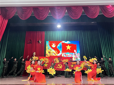 Trung đoàn 5, Sư đoàn 5 tổ chức hội thi tiếng hát chiến sĩ mới năm 2024