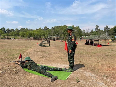 Trung đoàn 271, Sư đoàn 5 hoàn thành kiểm tra “3 tiếng nổ” cho chiến sĩ mới nhập ngũ năm 2024