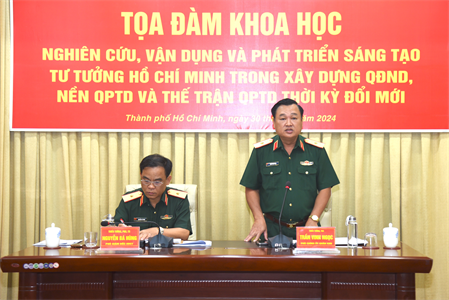 Tọa đàm khoa học về nghiên cứu, vận dụng và phát triển sáng tạo tư tưởng Hồ Chí Minh