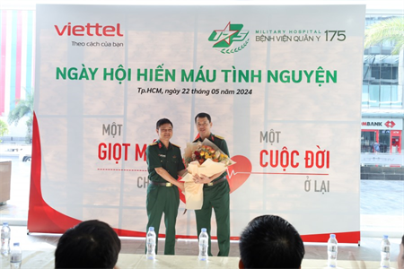 Hơn 500 cán bộ, nhân viên Viettel tại TP.HCM tham gia hiến máu tình nguyện