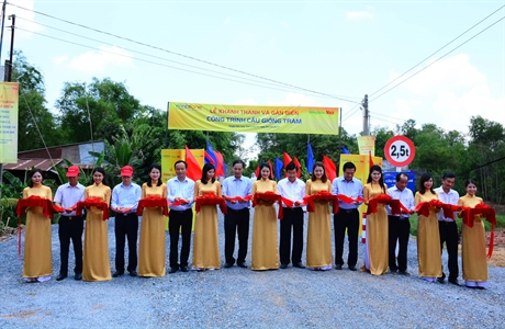 Khánh thành nhiều công trình cầu nông thôn tại Long An