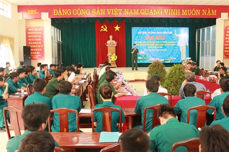 Bộ Chỉ huy quân sự tỉnh Đồng Nai: Tọa đàm “Đẩy mạnh học tập và làm theo tư tưởng, đạo đức, phong cách Hồ Chí Minh, xứng danh Bộ đội Cụ Hồ trong thời kỳ mới”