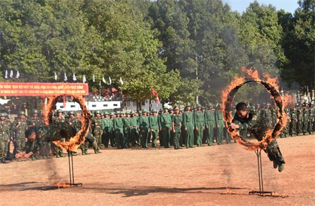 Phong trào Thi đua Quyết thắng, động lực xây dựng Sư đoàn 302 vững mạnh toàn diện