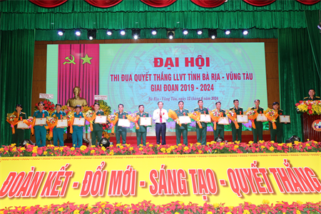 LLVT tỉnh Bà Rịa – Vũng Tàu thi đua toàn diện, thiết thực, hiệu quả