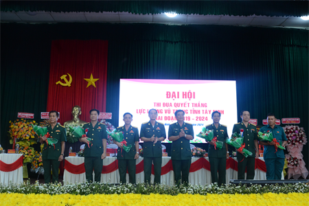 LLVT tỉnh Tây Ninh chú trọng tuyên truyền, xây dựng, nhân rộng điển hình tiên tiến trong Phong trào Thi đua Quyết thắng