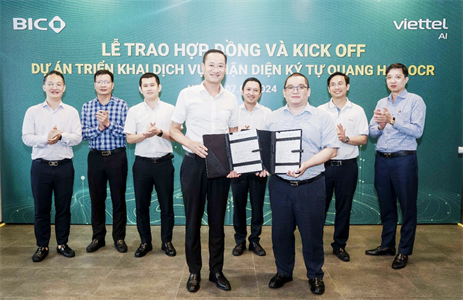 Viettel AI và BIC hợp tác triển khai dịch vụ nhân diện ký tự quang học OCR