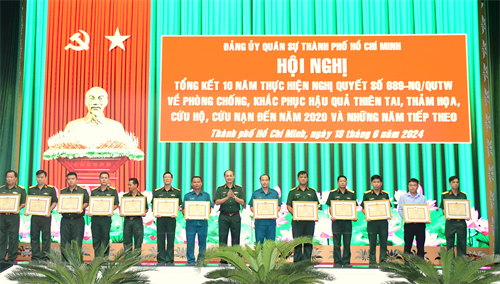 Đảng ủy Quân sự thành phố Hồ Chí Minh: Tổng kết 10 năm thực hiện Nghị quyết 689