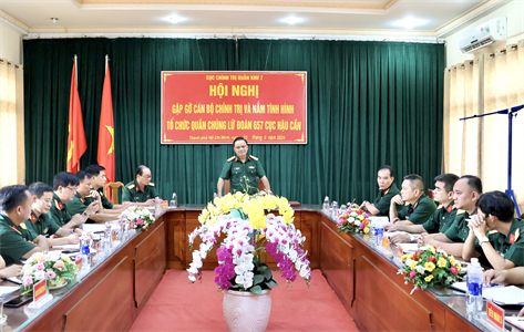 Cục Chính trị Quân khu kiểm tra, nắm tình hình kiện toàn các tổ chức quần chúng tại Lữ đoàn 657.