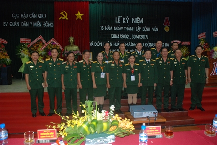 Bệnh viện Quân Dân Y miền Đông
Kỷ niệm 15 năm ngày truyền thống và nhận Huân chương Lao động hạng Ba (2002 - 2017)