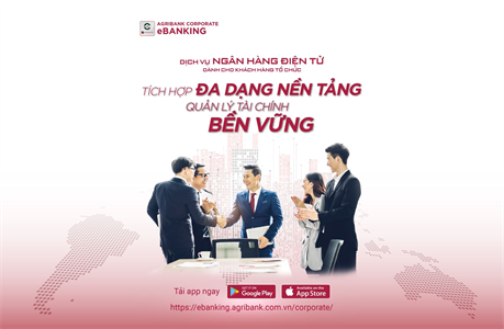 Agribank ra mắt giải pháp ngân hàng điện tử cho khách hàng tổ chức