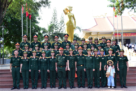 Các tổ chức quần chúng Cục Chính trị Quân khu và Bộ CHQS tỉnh Bà Rịa – Vũng Tàu giao lưu, trao đổi học tập kinh nghiệm