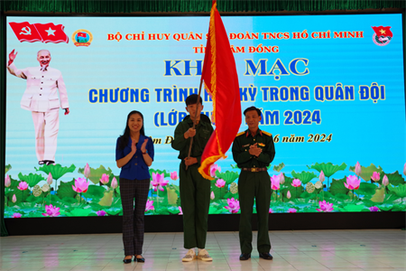 Tỉnh Lâm Đồng: Gần 100 chiến sĩ nhí tham gia học kỳ Quân đội