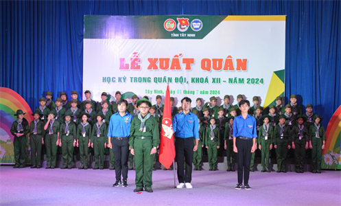 Tỉnh Tây Ninh xuất quân chương trình “Học kỳ quân đội”