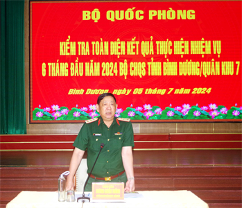 Tỉnh Bình Dương hoàn thành tốt nhiệm vụ quân sự, quốc phòng 6 tháng đầu năm 2024