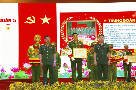 Trung tá Lê Công Danh: Người chỉ huy gương mẫu