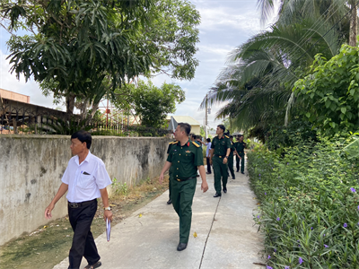 Trung đoàn 5, Sư đoàn 5 hiệp đồng chuẩn bị làm công tác dân vận đợt 1 năm 2024