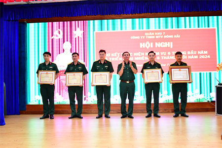 Công ty Đông Hải hoàn thành nhiệm tốt vụ sản xuất kinh doanh 6 tháng đầu năm 2024