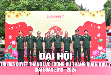Đại hội Thi đua Quyết thắng LLVT Quân khu 7, giai đoạn 2019 - 2024