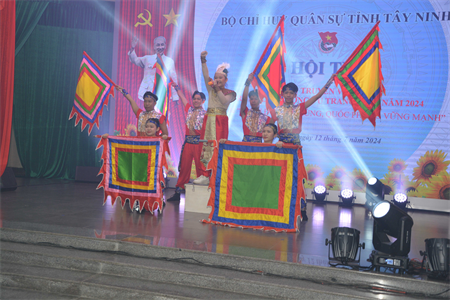 Bộ CHQS tỉnh Tây Ninh tổ chức Hội thi tuyên truyền viên trẻ năm 2024