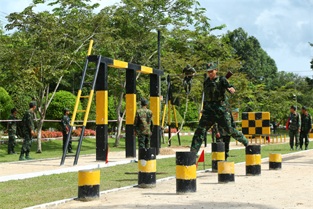 Quân khu 7 khai mạc Hội thao thể dục thể thao quốc phòng năm 2024