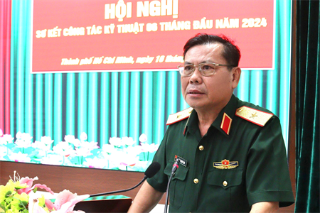 Quân khu 7 đảm bảo tốt kỹ thuật trong thực hiện nhiệm vụ 6 tháng đầu năm 2024