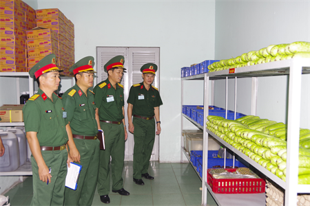 Sư đoàn 9 đẩy mạnh thi đua “Ngành hậu cần Quân đội làm theo lời Bác Hồ dạy”