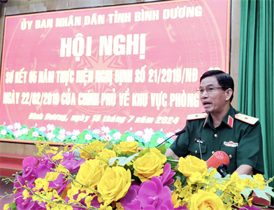 Thực hiện Nghị định số 21 của Chính phủ về khu vực phòng thủ trên địa bàn tỉnh Bình Dương: 3 trụ cột chính được xây dựng ngày càng vững chắc