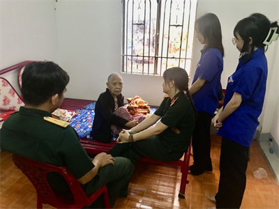 LLVT thị xã Phú Mỹ: Ấm áp các hoạt động kỷ niệm 77 năm Ngày Thương binh Liệt sĩ