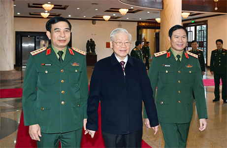 Noi gương Tổng Bí thư Nguyễn Phú Trọng, toàn quân quyết tâm hoàn thành xuất sắc mọi nhiệm vụ