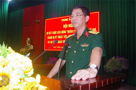 Trung đoàn 5, Sư đoàn 5 chủ động quản lý, khai thác vũ khí trang bị kỹ thuật an toàn