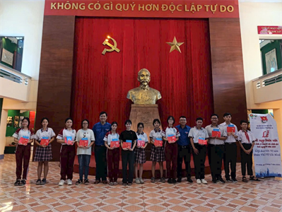 Ý nghĩa lễ kết nạp đoàn viên tại Bảo tàng Chiến dịch Hồ Chí Minh