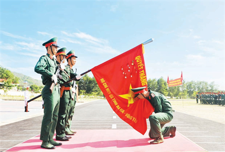 Trung đoàn Minh Đạm phát huy truyền thống 29 năm xây dựng và trưởng thành