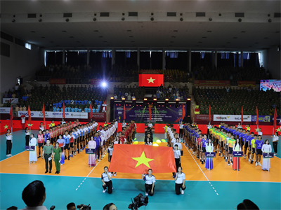 Khai mạc giải bóng chuyền Công an TP.HCM mở rộng năm 2024