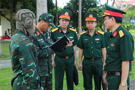 Bộ Tổng tham mưu kiểm tra công tác sẵn sàng chiến đấu dịp Quốc khánh nước Cộng hòa XHCN Việt Nam tại tỉnh Tây Ninh
