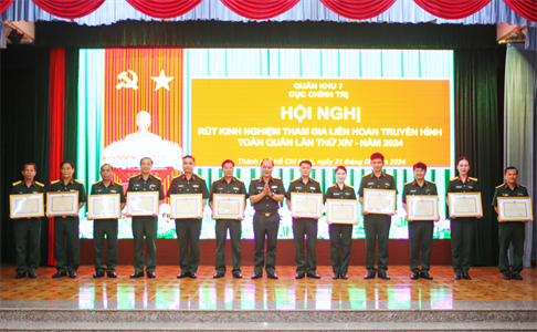 Quân khu rút kinh nghiệm tham gia Liên hoan Truyền hình toàn quân Lần thứ XIV – năm 2024