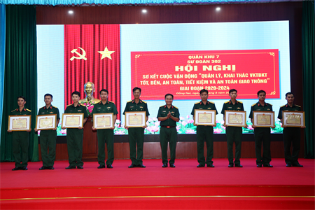 Sư đoàn 302 sơ kết Cuộc vận động 50 giai đoạn 2020 - 2024