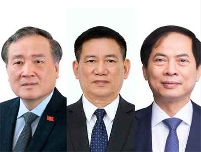 Quốc hội phê chuẩn bổ nhiệm 3 đồng chí giữ chức vụ Phó thủ tướng Chính phủ