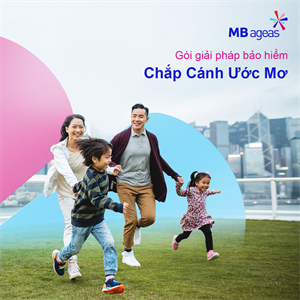 MB Ageas Life chính thức ra mắt gói giải pháp bảo hiểm “Chắp cánh ước mơ”